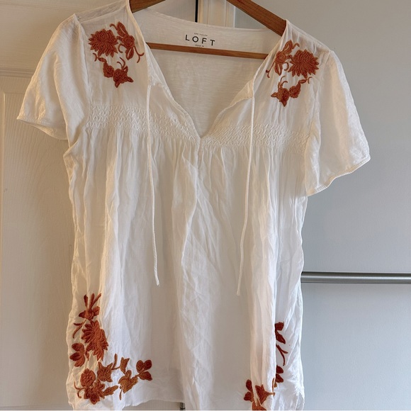 Loft Embroidered Top - Picture 1 of 3
